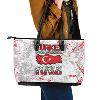 Turkey Leather Tote Bag Half Turkish Is Better Than None - Wonder Print Shop