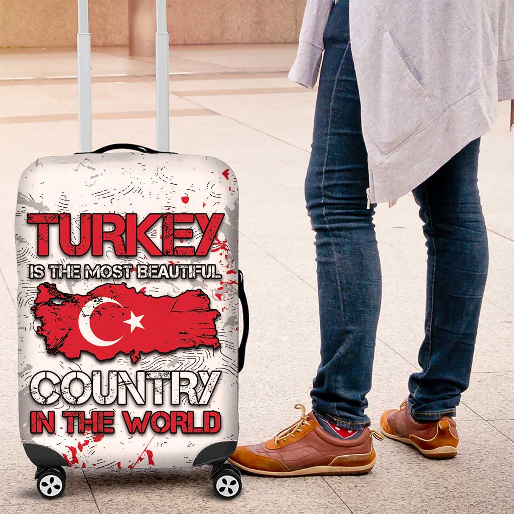 Turkey Luggage Cover Half Turkish Is Better Than None - Wonder Print Shop