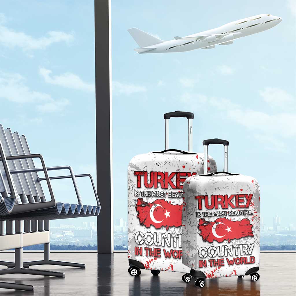 Turkey Luggage Cover Half Turkish Is Better Than None - Wonder Print Shop