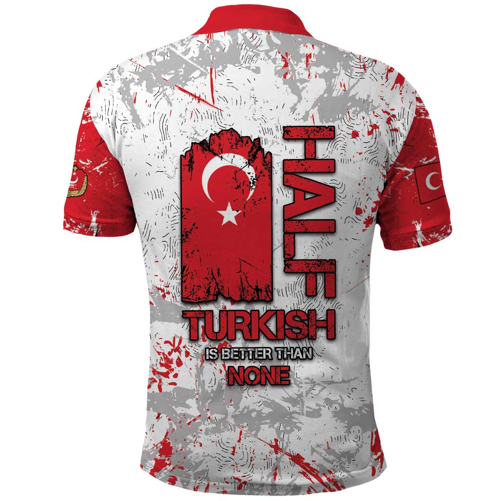 Turkey Polo Shirt Half Turkish Is Better Than None - Wonder Print Shop
