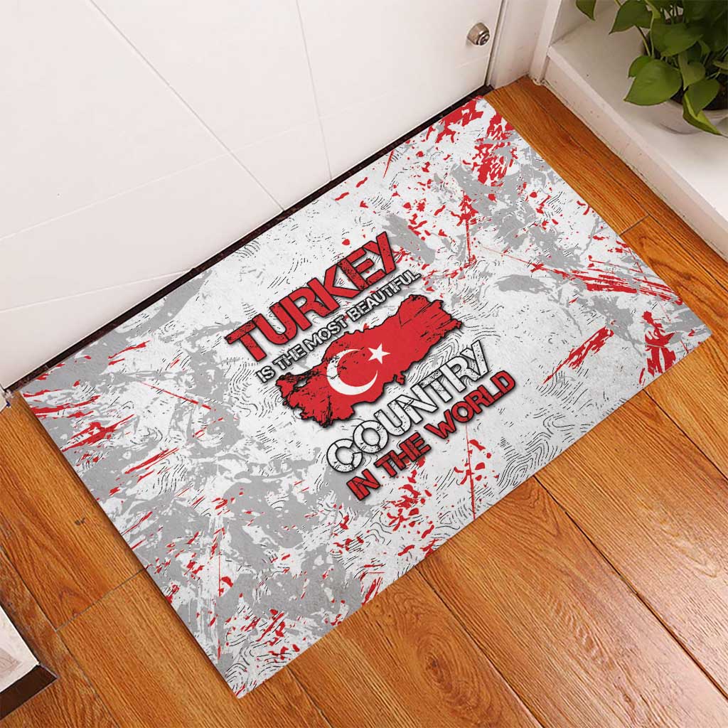 Turkey Rubber Doormat Half Turkish Is Better Than None - Wonder Print Shop