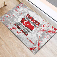 Turkey Rubber Doormat Half Turkish Is Better Than None - Wonder Print Shop