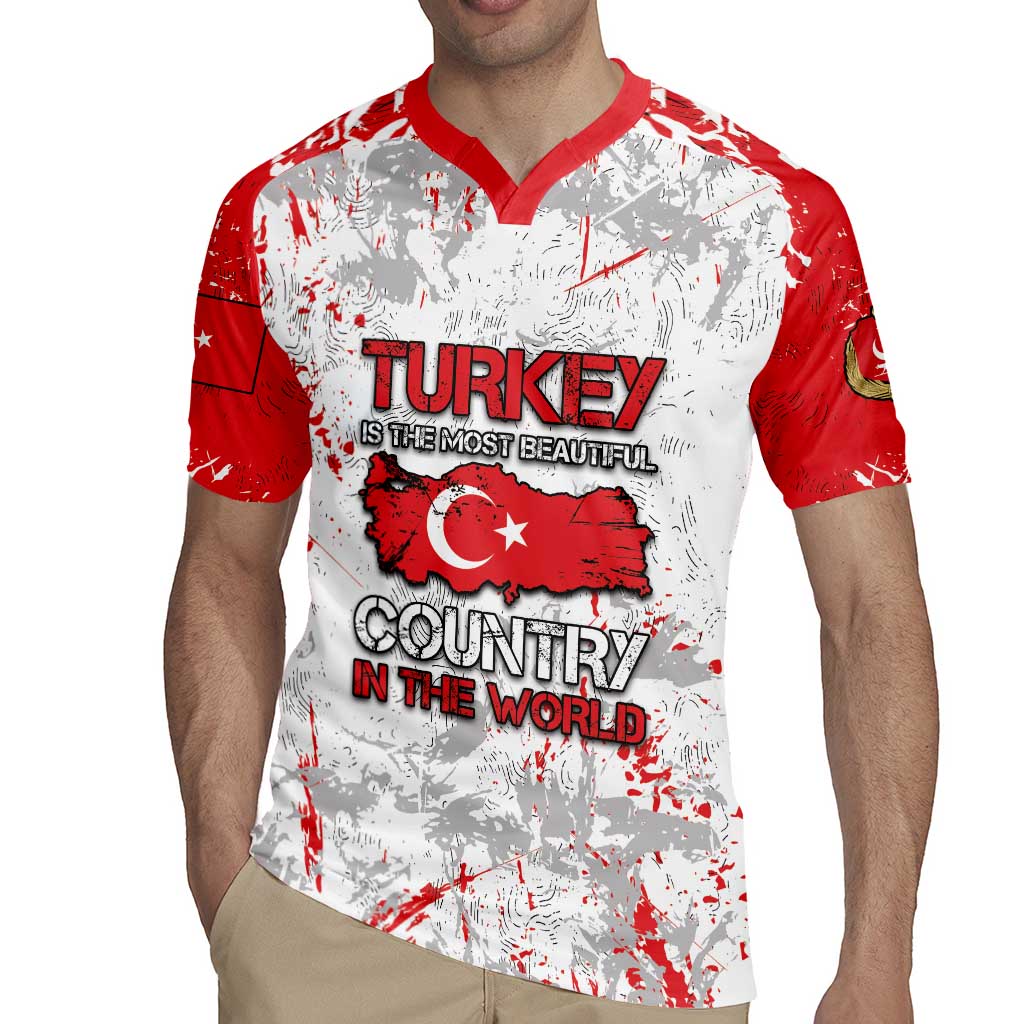 Turkey Rugby Jersey Half Turkish Is Better Than None - Wonder Print Shop