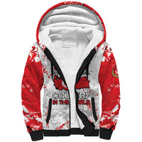 Turkey Sherpa Hoodie Half Turkish Is Better Than None - Wonder Print Shop