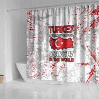 Turkey Shower Curtain Half Turkish Is Better Than None - Wonder Print Shop