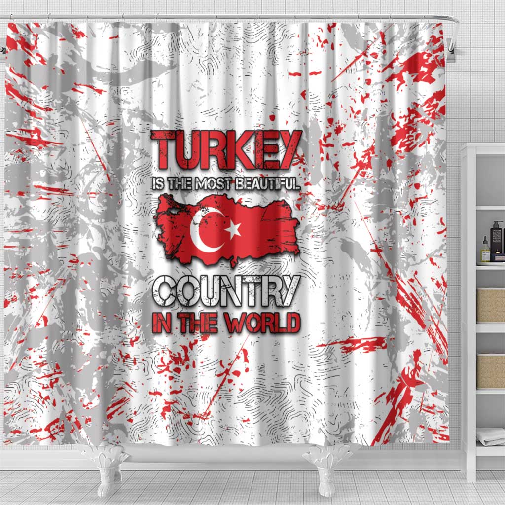 Turkey Shower Curtain Half Turkish Is Better Than None - Wonder Print Shop