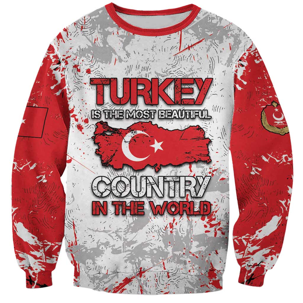 Turkey Sweatshirt Half Turkish Is Better Than None - Wonder Print Shop