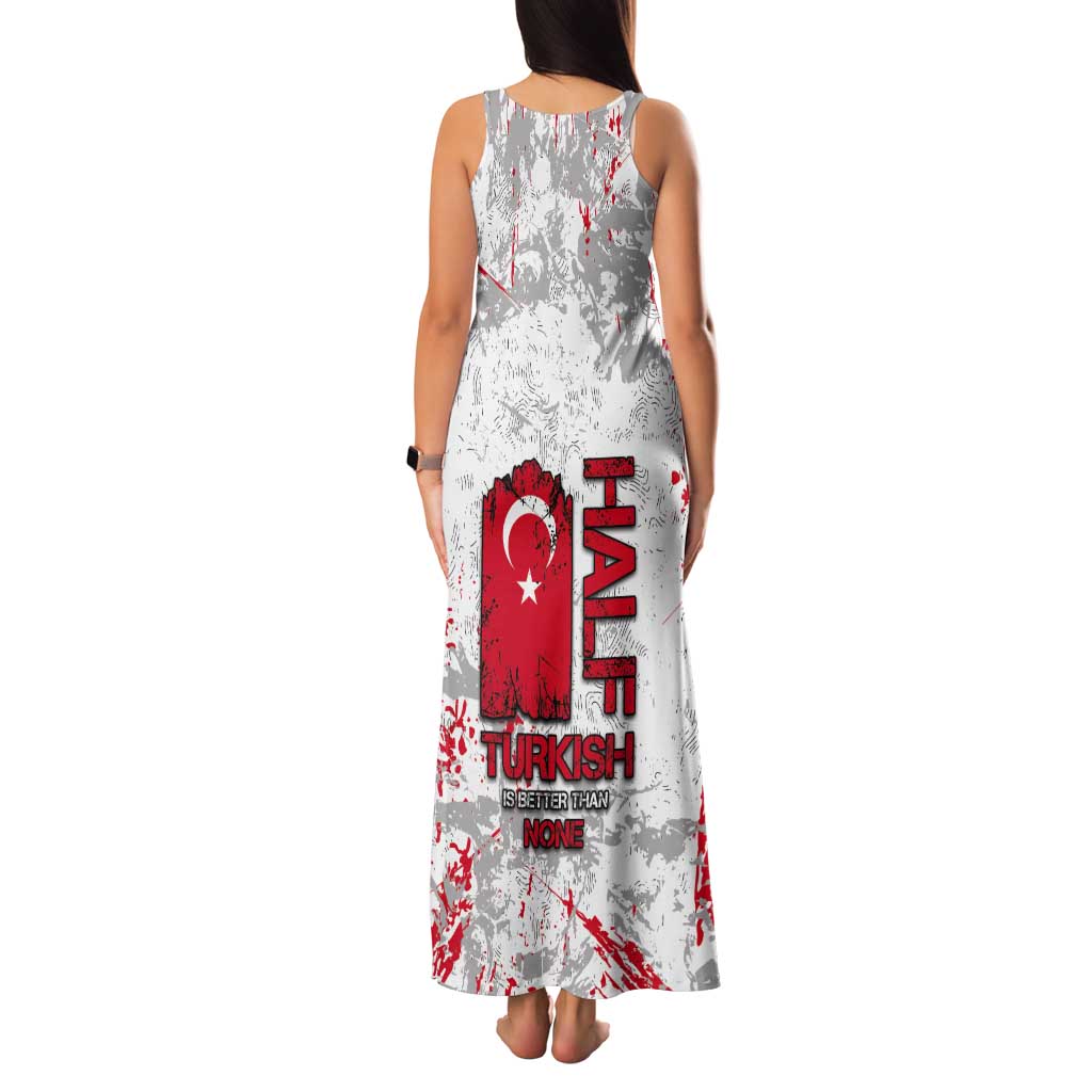 Turkey Tank Maxi Dress Half Turkish Is Better Than None - Wonder Print Shop