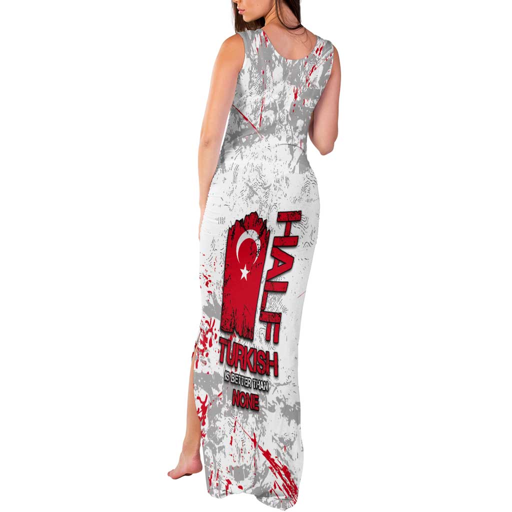 Turkey Tank Maxi Dress Half Turkish Is Better Than None - Wonder Print Shop
