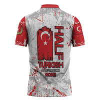 Turkey Zipper Polo Shirt Half Turkish Is Better Than None - Wonder Print Shop