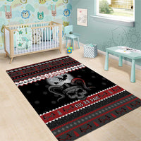 Vikings Christmas Area Rug Fa La La La Fus Ro Dah - Wonder Print Shop