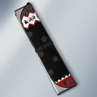 Vikings Christmas Auto Sun Shade Fa La La La Fus Ro Dah - Wonder Print Shop
