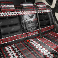 Vikings Christmas Back Car Seat Cover Fa La La La Fus Ro Dah - Wonder Print Shop