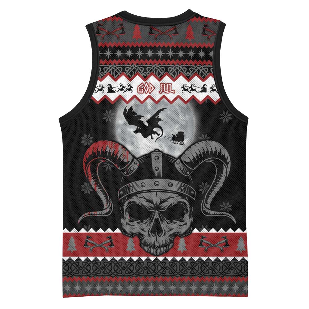 Vikings Christmas Basketball Jersey Fa La La La Fus Ro Dah - Wonder Print Shop