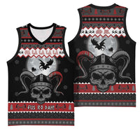 Vikings Christmas Basketball Jersey Fa La La La Fus Ro Dah - Wonder Print Shop