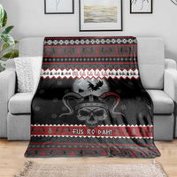 Vikings Christmas Blanket Fa La La La Fus Ro Dah - Wonder Print Shop