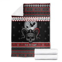 Vikings Christmas Blanket Fa La La La Fus Ro Dah - Wonder Print Shop