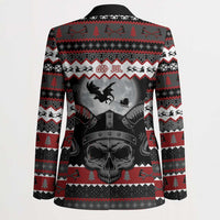 Vikings Christmas Blazer Fa La La La Fus Ro Dah - Wonder Print Shop