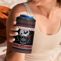 Vikings Christmas 4 in 1 Can Cooler Tumbler Fa La La La Fus Ro Dah - Wonder Print Shop