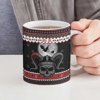 Vikings Christmas Ceramic Mug Fa La La La Fus Ro Dah - Wonder Print Shop