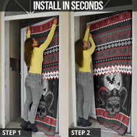 Vikings Christmas Door Cover Fa La La La Fus Ro Dah - Wonder Print Shop