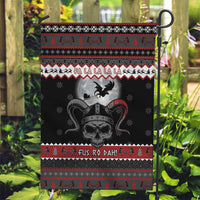 Vikings Christmas Garden Flag Fa La La La Fus Ro Dah - Wonder Print Shop