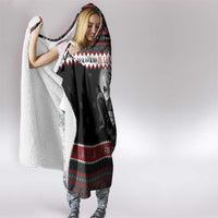 Vikings Christmas Hooded Blanket Fa La La La Fus Ro Dah - Wonder Print Shop