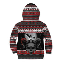 Vikings Christmas Kid Hoodie Fa La La La Fus Ro Dah - Wonder Print Shop