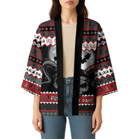 Vikings Christmas Kimono Fa La La La Fus Ro Dah - Wonder Print Shop