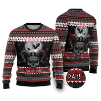 Vikings Christmas Ugly Christmas Sweater Fa La La La Fus Ro Dah - Wonder Print Shop