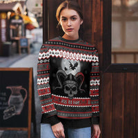 Vikings Christmas Ugly Christmas Sweater Fa La La La Fus Ro Dah - Wonder Print Shop