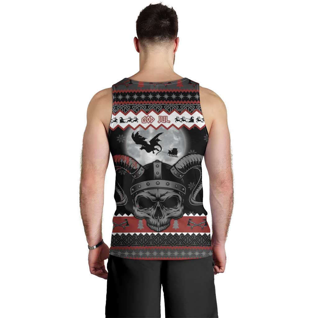 Vikings Christmas Men Tank Top Fa La La La Fus Ro Dah - Wonder Print Shop