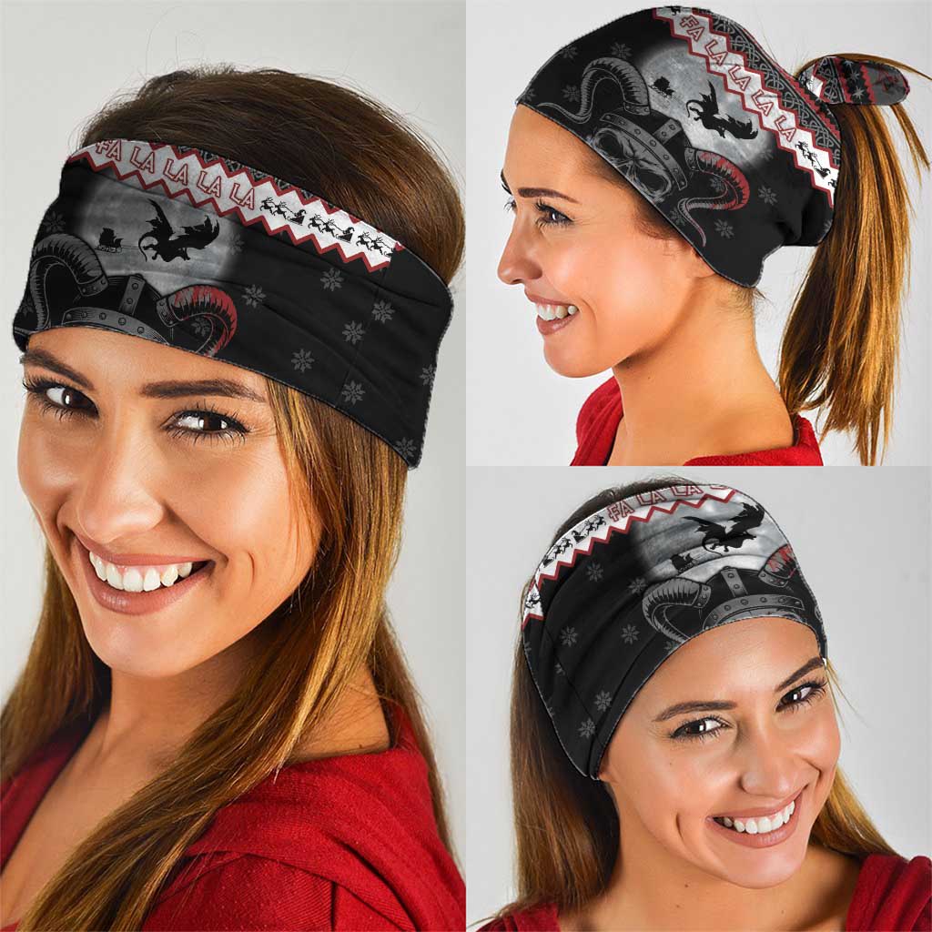 Vikings Christmas Neck Gaiter Fa La La La Fus Ro Dah - Wonder Print Shop