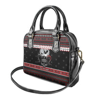 Vikings Christmas Shoulder Handbag Fa La La La Fus Ro Dah - Wonder Print Shop