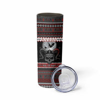 Vikings Christmas Skinny Tumbler Fa La La La Fus Ro Dah - Wonder Print Shop