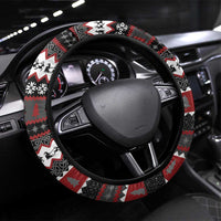 Vikings Christmas Steering Wheel Cover Fa La La La Fus Ro Dah - Wonder Print Shop