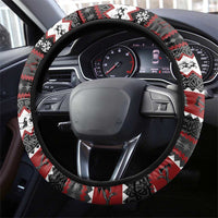 Vikings Christmas Steering Wheel Cover Fa La La La Fus Ro Dah - Wonder Print Shop