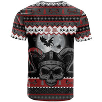 Vikings Christmas T Shirt Fa La La La Fus Ro Dah - Wonder Print Shop