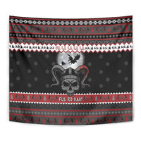Vikings Christmas Tapestry Fa La La La Fus Ro Dah - Wonder Print Shop