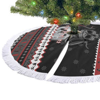 Vikings Christmas Tree Skirt Fa La La La Fus Ro Dah - Wonder Print Shop