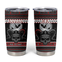 Vikings Christmas Tumbler Cup Fa La La La Fus Ro Dah - Wonder Print Shop