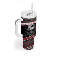 Vikings Christmas Tumbler With Handle Fa La La La Fus Ro Dah - Wonder Print Shop
