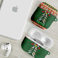 Fishing Christmas AirPods Case Merry Fishmas - Wonder Print Shop