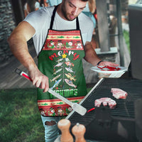 Fishing Christmas Apron Merry Fishmas - Wonder Print Shop