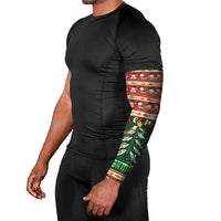 Fishing Christmas Arm Sleeves Merry Fishmas - Wonder Print Shop