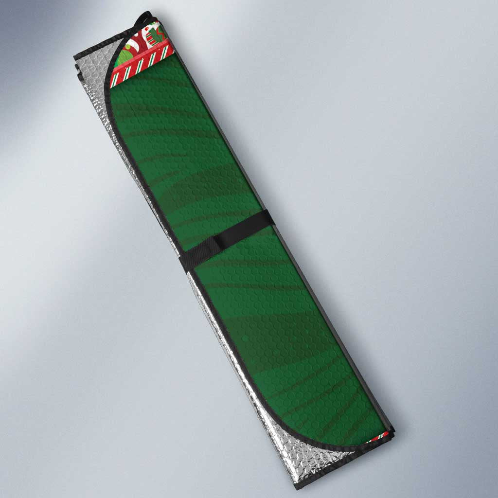 Fishing Christmas Auto Sun Shade Merry Fishmas - Wonder Print Shop