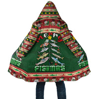 Fishing Christmas Cloak Merry Fishmas - Wonder Print Shop