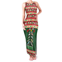 Fishing Christmas Family Matching Tank Maxi Dress and Hawaiian Shirt Merry Fishmas - Wonder Print Shop