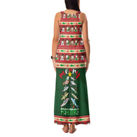 Fishing Christmas Family Matching Tank Maxi Dress and Hawaiian Shirt Merry Fishmas - Wonder Print Shop