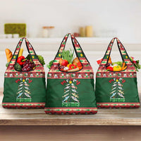 Fishing Christmas Grocery Bag Merry Fishmas - Wonder Print Shop